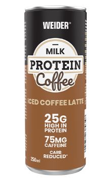 Weider Milk Protein Coffee con 25g de Proteína Láctea y Sabor a Café Helado