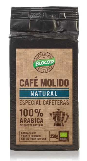 Café Molido 100% Arábica Biológico - Presentaciones de 250 g - 500 g