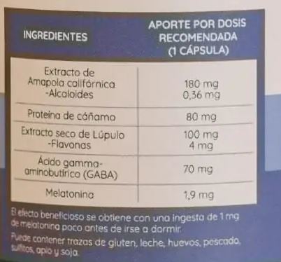 Calmia Noche 60 cápsulas  Descanso Profundo y Sueño Reparador