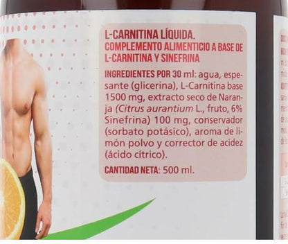 L-CARNITINA LIQUIDA CON SINEFRINA 500 ml