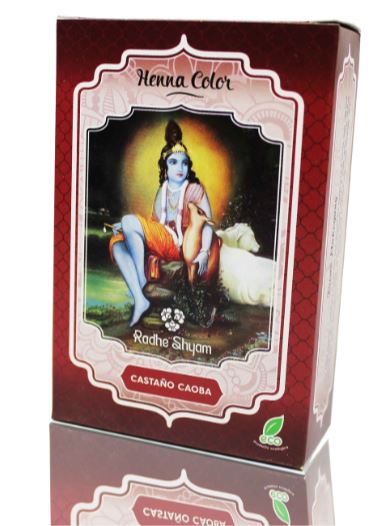 HENNA CASTAÑO CAOBA POLVO RADHE 100 g