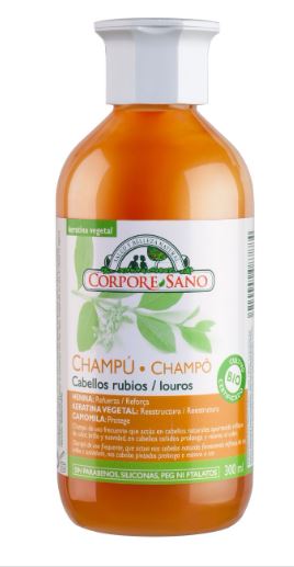 CHAMPU HENNA CABELLOS RUBIOS 300 ml