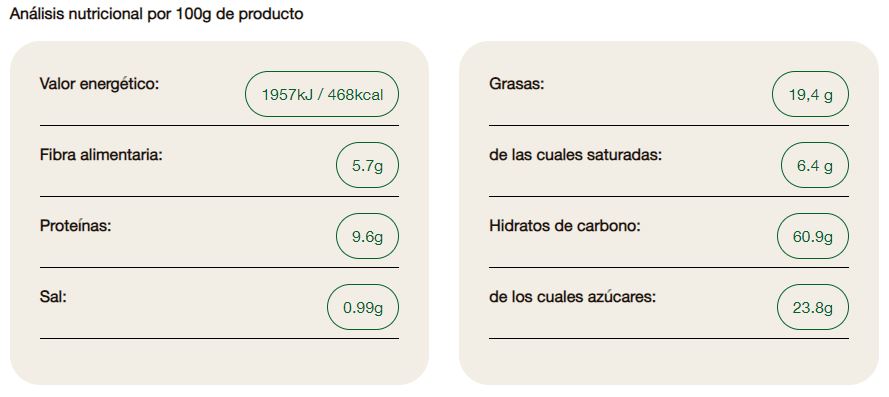 Galleta María de Trigo Espelta con Chips de Chocolate Biocop 177g