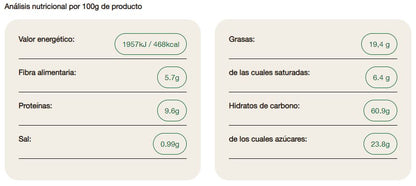 Galleta María de Trigo Espelta con Chips de Chocolate Biocop 177g