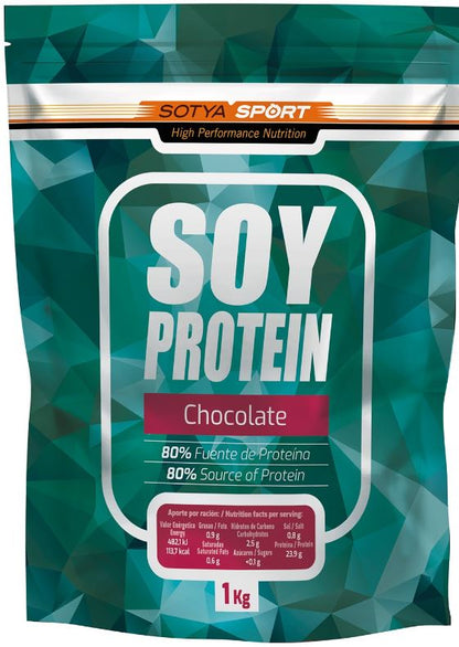 Soy Protein Chocolate 80% - Fuente de Proteína Vegetal - 1 kg