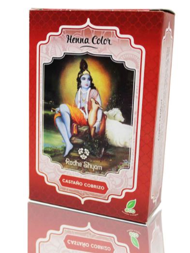 HENNA RADHE CASTAÑO COBRIZO POLVO 100 g