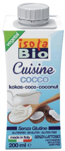 Crema Vegetal para Cocinar de Coco - 220ml