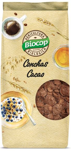 Conchas Crujientes de Cereales con Chocolate - 250g