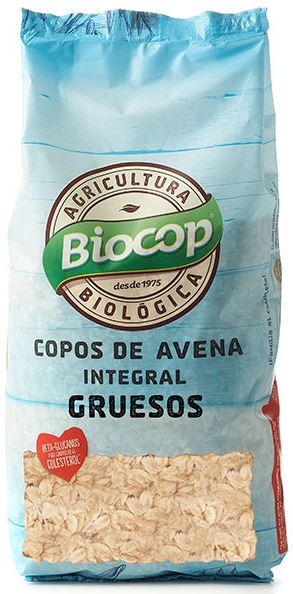 Copos de Avena Integral Gruesos Biocop 500 g