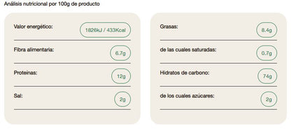 Mini Crackers de Trigo con Sésamo Biocop 250g