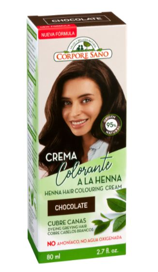 CREMA COLORANTE CABELLO CHOCOLATE 80 ml