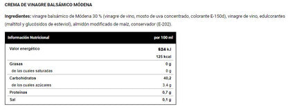 Cremas de Vinagre de Vitobest® - Varios Sabores, 0 % de Materia Grasa