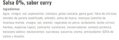 Salsas 0%: Curry, César y Barbacoa