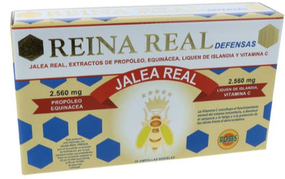 Reina Real Defensas de Robis: Refuerza tu Sistema Inmunológico con Jalea Real y Nutrientes Esenciales