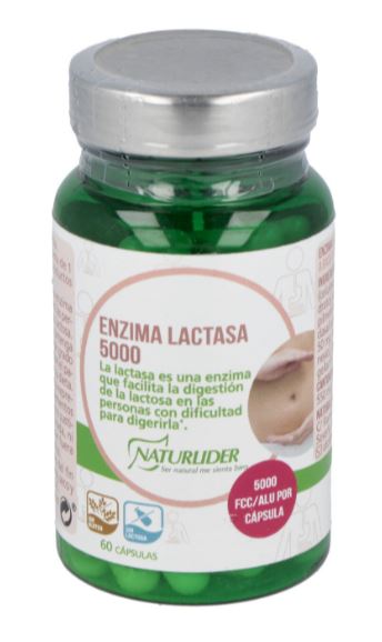 ENZIMA LACTASA 5000 FCC 60 Vcaps