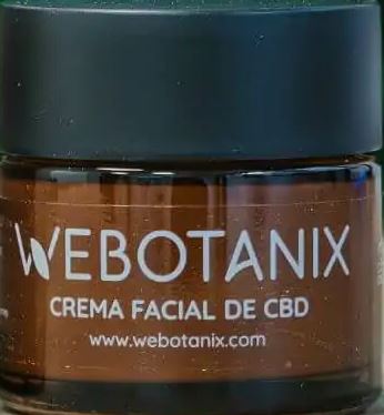 Crema Facial de CBD BIO WeBotanix 50ml – 150mg CBD | Hidratante Día/Noche para Todo Tipo de Pieles