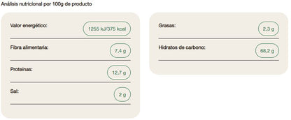 Copos de trigo espelta con azúcar integral de caña - 200 g