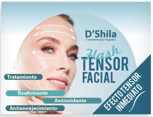 Flash Tensor Facial - Efecto Inmediato - D'Shila - 12 ml