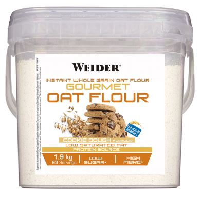 Oat Gourmet. Harina de Avena Integral. 1.9 kg Weider Varios sabores