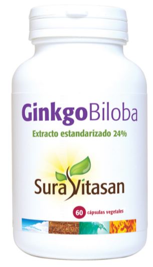 Ginkgo Biloba Estandarizado 24% - Sura Vitasan