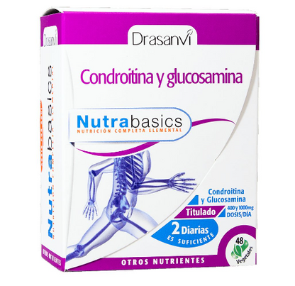 CONDROITINA+GLUCOSAMINA 48 caps NUTRABASICOS