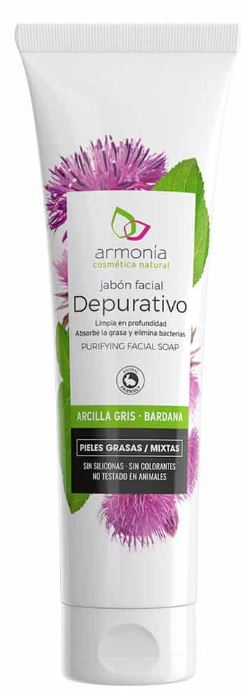 Jabón Facial Depurativo de Arcilla Gris - 150 g