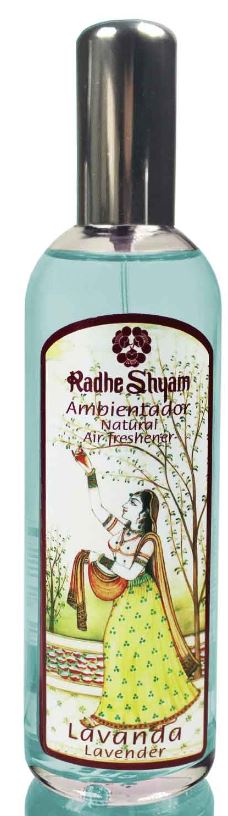 AMBIENTADOR LAVANDA LÍQUIDO NATURAL  – RADHE SHYAM - 100 ml