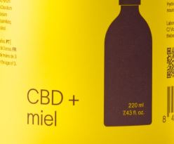 LOCION CORPORAL HIDRATANTE CBD MIEL 220ml