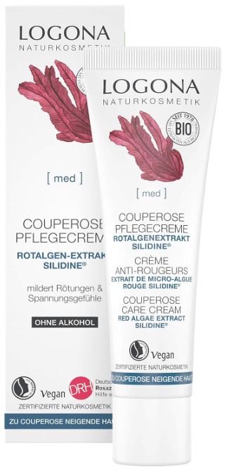 Crema Facial Cuperosis Alga Roja 30 ml - Logona