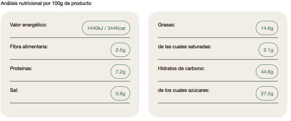 Magdalenas de Trigo Espelta 100% Biocop - 180g