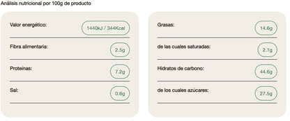 Magdalenas de Trigo Espelta 100% Biocop - 180g