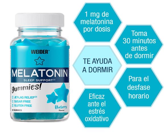 ENERGY BOOST GUMMIES MELATONINA 60 gominolas