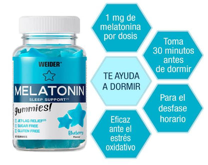 ENERGY BOOST GUMMIES MELATONINA 60 gominolas