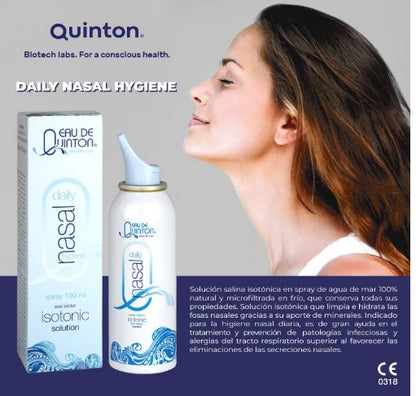 Quinton Isotónico Higiene Nasal Diaria - 100 ml