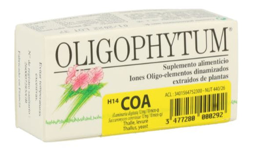 Oligophytum Cobre, Oro, Plata (H14 COA) - Holistica - 100 Comprimidos Sublinguales