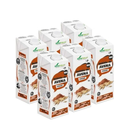 PACK BEBIDA AVENA CACAO BIO 6 x 1 litro S/AZUCAR