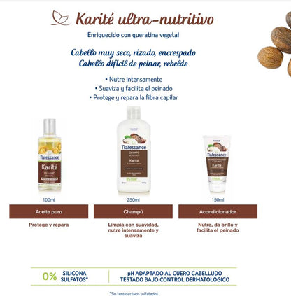 Pack de Cuidado Capilar de Karité Nutrición Intensa