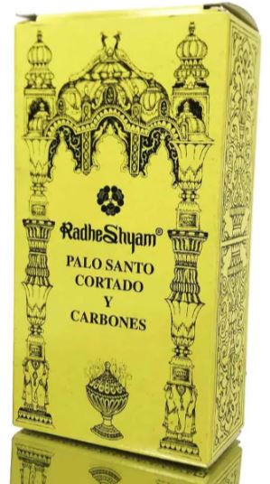 Incienso de Palo Santo Cortado y Carbones - 80 gr