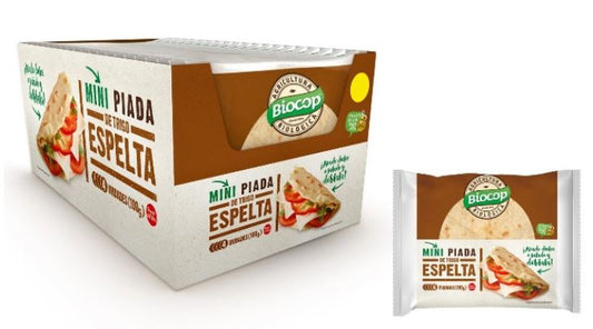 Mini Piada de Trigo Espelta 50% Integral - 100g