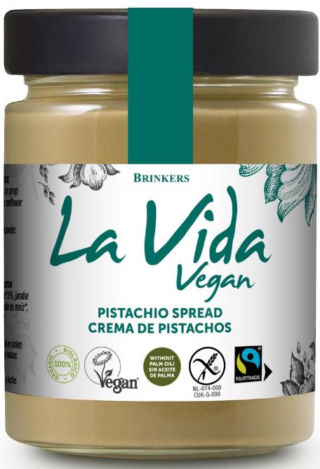 Crema de Pistacho BIO Vegana Sin Gluten 270 g