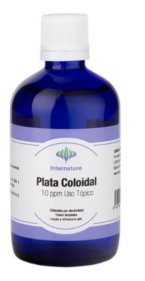 Plata Coloidal 10 ppmm - Internature - 100 ml