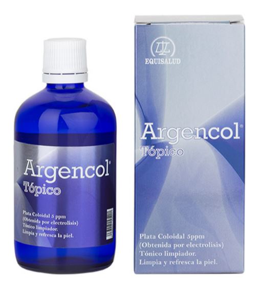 Argencol Tópico Plata Coloidal 5ppm 100 ml - Equisalud