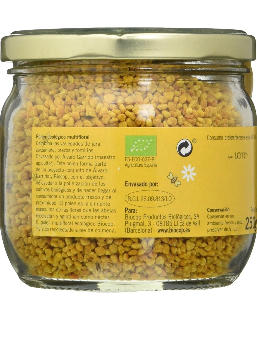 Polen Multiflora Orgánico 250 g