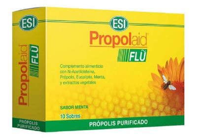 Propolaid Flu Sabor Menta 10 Sobres