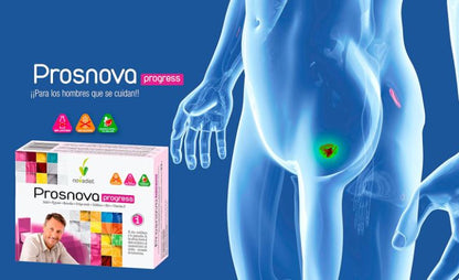 Prosnova Progress de Novadiet: Fórmula Avanzada para la Salud de la Próstata - 60 Cápsulas