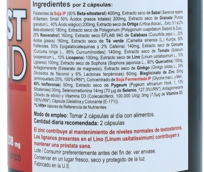 Prost Mend 90 cápsulas - Fórmula Avanzada de Vedic Health para la Salud Prostática