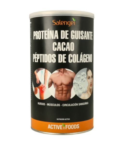 PROTEINA VEGETAL COLAGENO Y CACAO 500 g