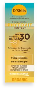 Protector Solar SPF 30 Con Potenciador del Bronceado