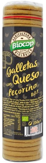 Galletas con Queso Pecorino - Biocop 250g