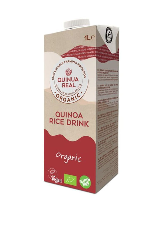 CAJA 6 BEBIDAS QUINOA REAL Y ARROZ BIO 1 litro